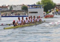 A.A.S.R. Skoll (Netherlands) vs. Worcester Polytechnic Institution (USA) during the Temple Challenge Cup | Photo credit: Henley Royal Regatta
