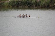 Mens Intermediate 4x+ came away with a good second in their final