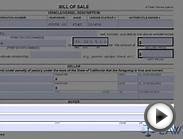 Bill of Sale