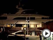 Mega Yachts Gather - Night Vista - Marina Del Rey