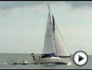 Soay Sailing across Red Wharf Bay