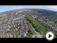 St. Catharines Rowing Club air view from Royal Henley Park