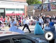 Windsor Nova Scotia Pumpkin Regatta Parade. October 12, 2014